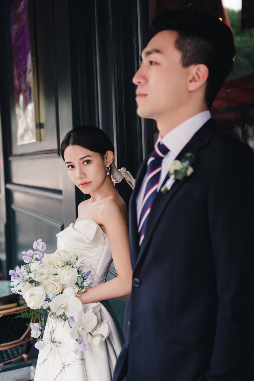 咖啡馆编辑感婚纱照