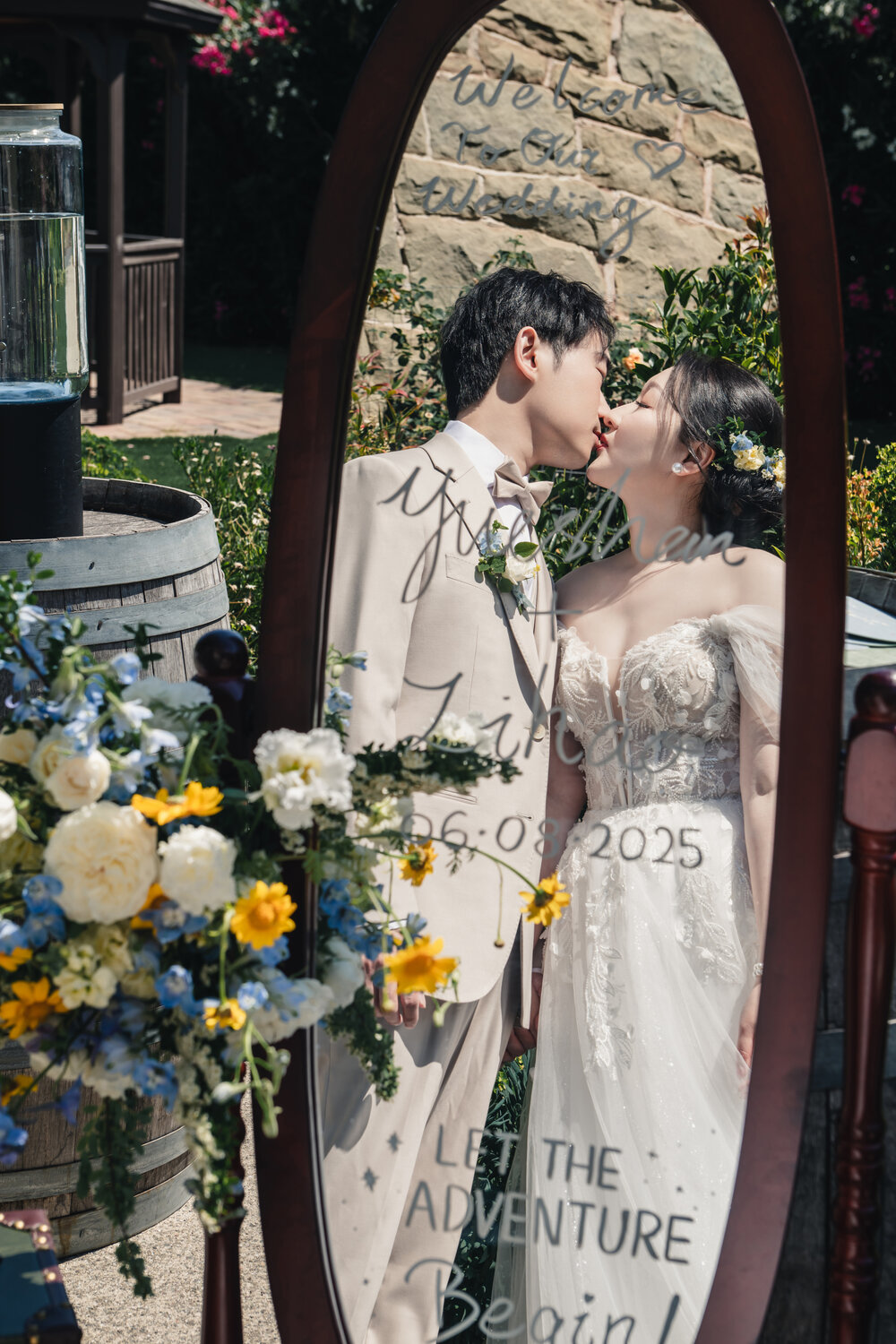Elliston Vineyard wedding story photograph