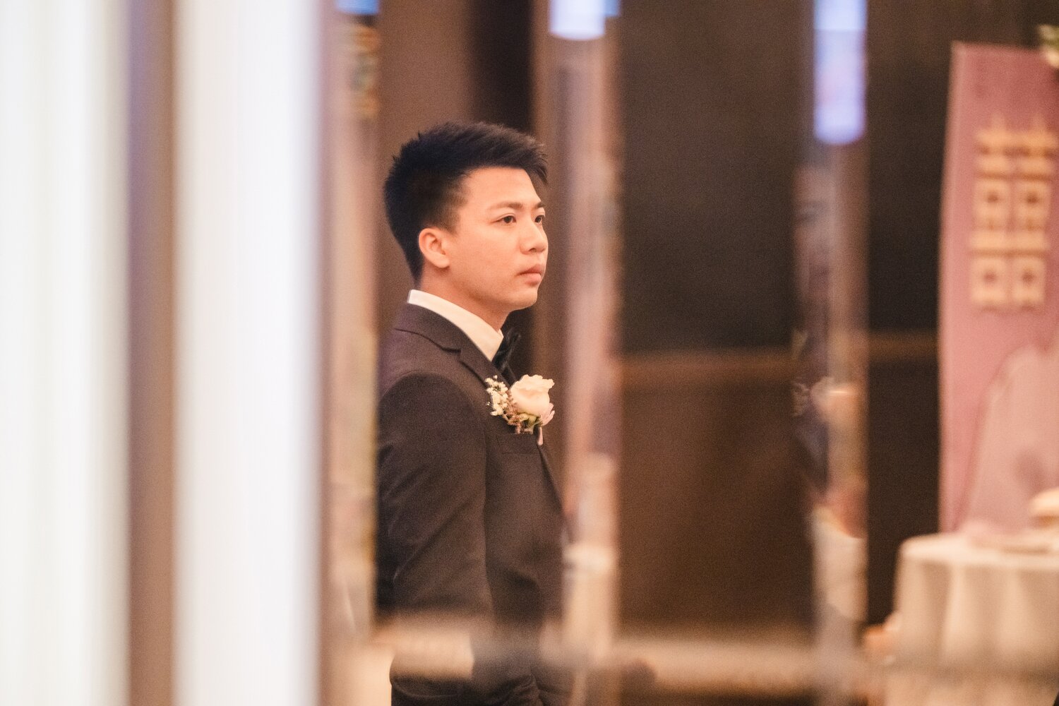 H. L. Peninsula wedding story photograph