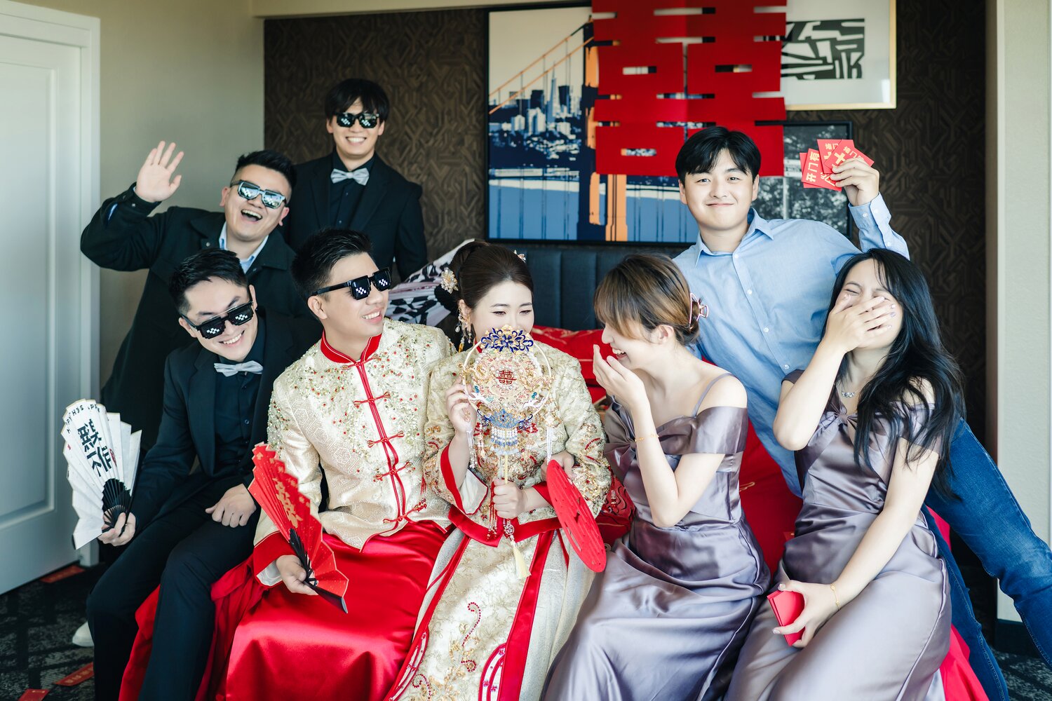 H. L. Peninsula wedding story closing photograph