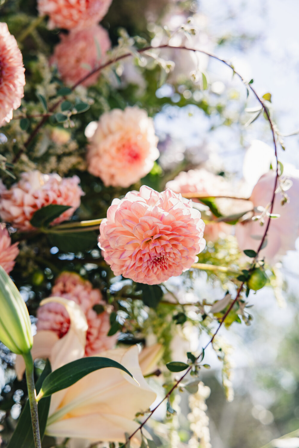 Ceremony floral detail