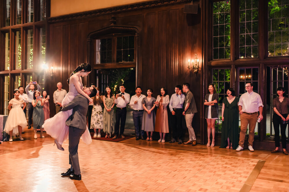 First dance inside Kohl Mansion