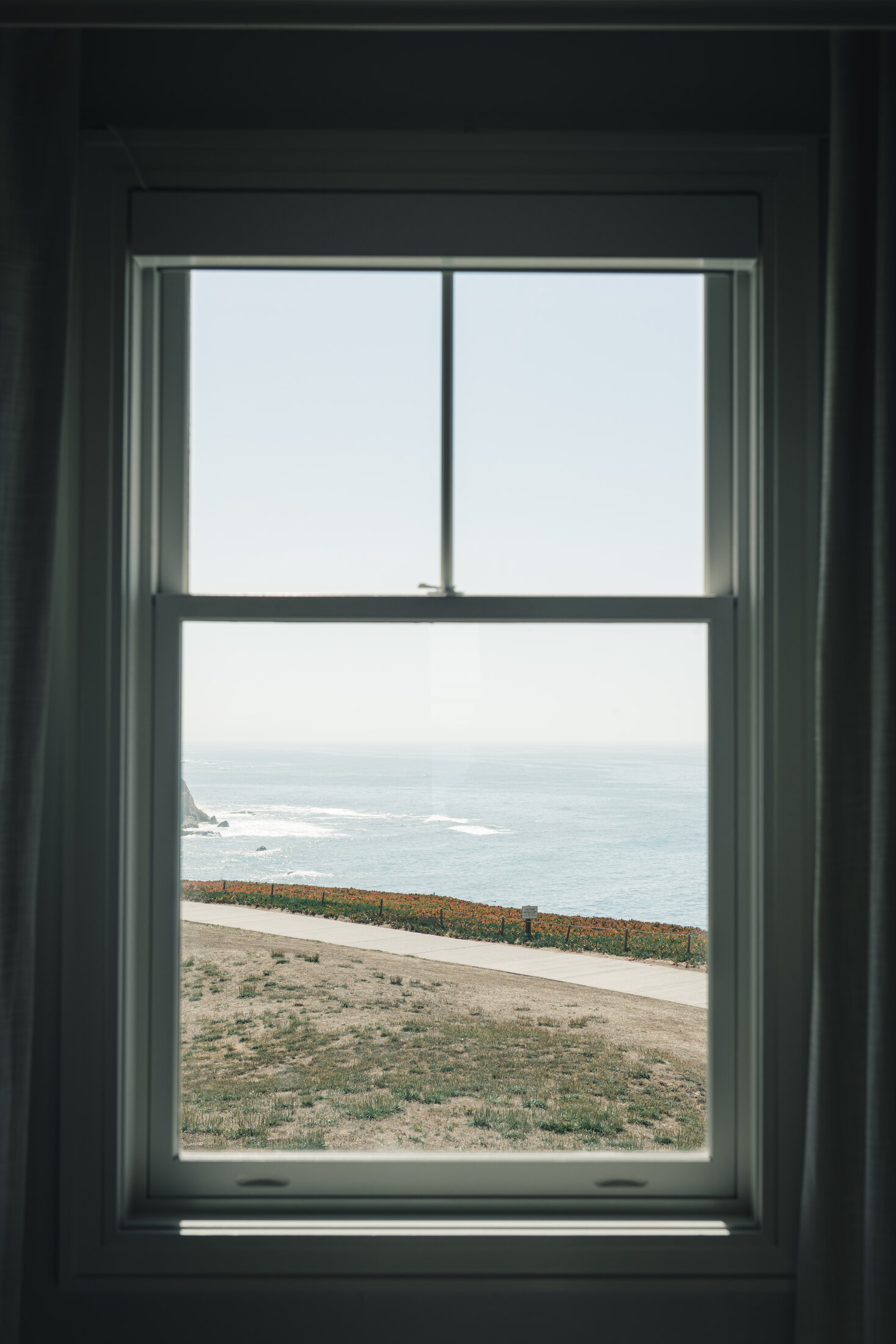 Ocean light through the window