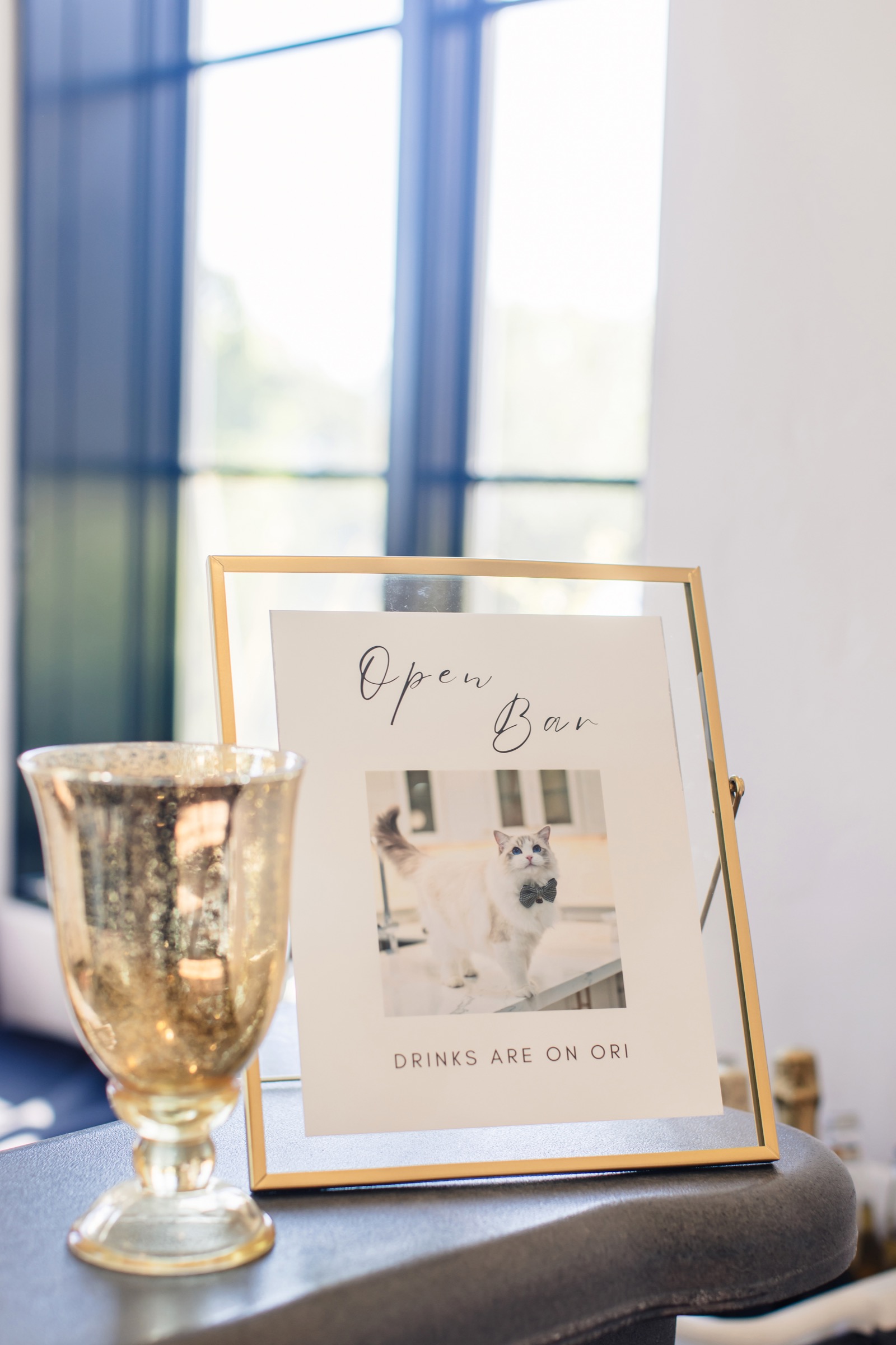Wedding drink detail