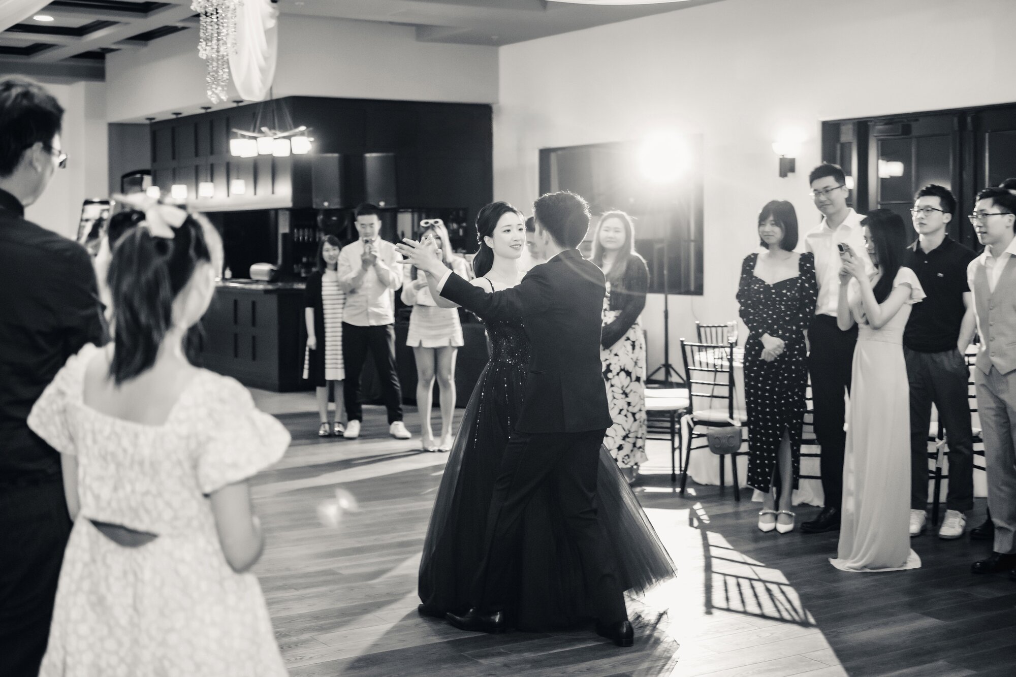 Reception dance floor